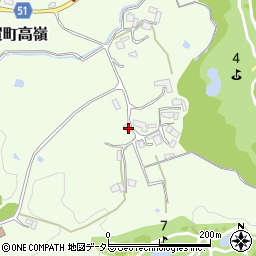 滋賀県甲賀市甲賀町高嶺1362周辺の地図