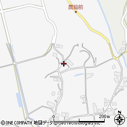 岡山県加賀郡吉備中央町竹荘3479-2周辺の地図