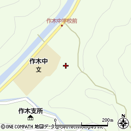 広島県三次市作木町下作木742周辺の地図