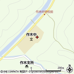 広島県三次市作木町下作木739周辺の地図