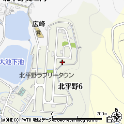 兵庫県姫路市北平野6丁目9-39周辺の地図