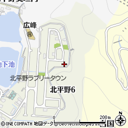 兵庫県姫路市北平野6丁目9-50周辺の地図