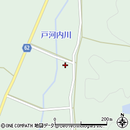 広島県三次市布野町戸河内398周辺の地図