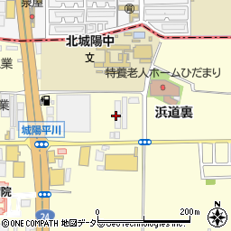 三和研磨工業株式会社　城陽工場周辺の地図