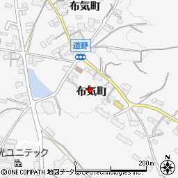 三重県亀山市布気町635-3周辺の地図