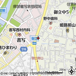 福屋時計店周辺の地図