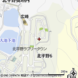 兵庫県姫路市北平野6丁目9-46周辺の地図