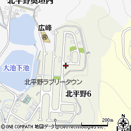 兵庫県姫路市北平野6丁目9-45周辺の地図