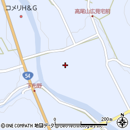 広島県三次市布野町下布野1273周辺の地図