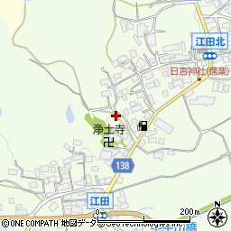 滋賀県甲賀市信楽町江田481周辺の地図