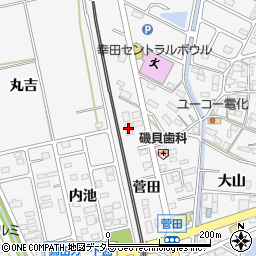 カメリア菅田周辺の地図