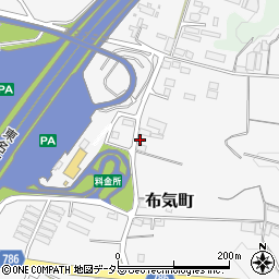 三重県亀山市布気町964-12周辺の地図