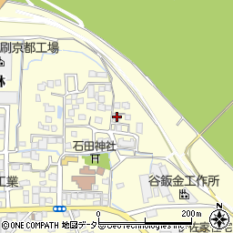 京都府八幡市上津屋里垣内109周辺の地図