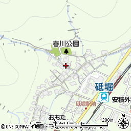 兵庫県姫路市砥堀周辺の地図