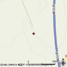広島県庄原市口和町金田283周辺の地図