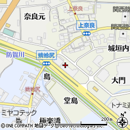 京都府八幡市上奈良（南ノ口）周辺の地図