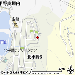 兵庫県姫路市北平野6丁目9-53周辺の地図