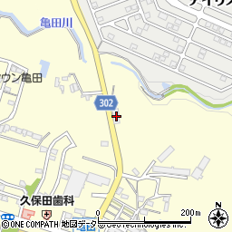 三重県亀山市亀田町376周辺の地図