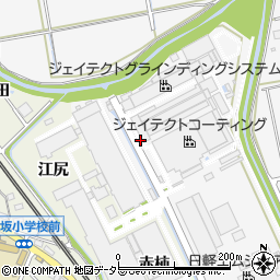 愛知県幸田町（額田郡）菱池（江尻）周辺の地図