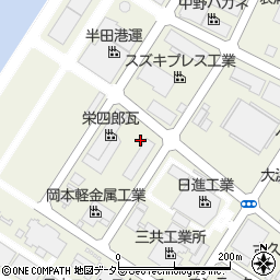 愛知県碧南市港本町周辺の地図