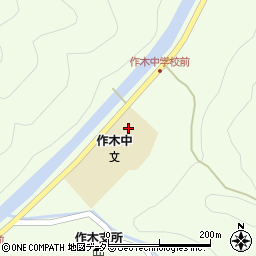 広島県三次市作木町下作木754周辺の地図