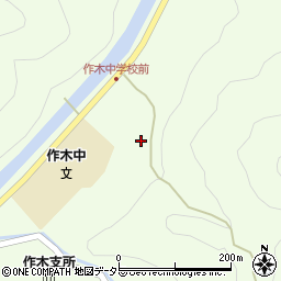 広島県三次市作木町下作木771周辺の地図