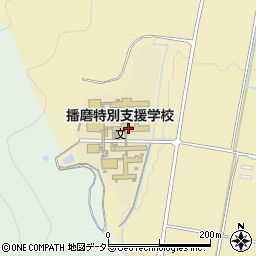 兵庫県たつの市揖西町中垣内乙135周辺の地図