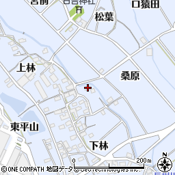 愛知県豊川市萩町上林31周辺の地図