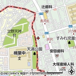 京都府八幡市男山長沢15周辺の地図