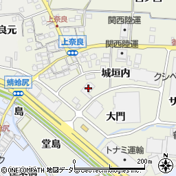 京都府八幡市上奈良城垣内41-4周辺の地図