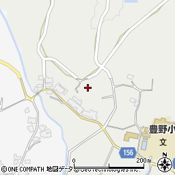 岡山県加賀郡吉備中央町豊野380周辺の地図