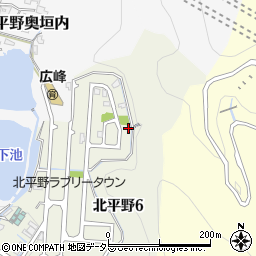 兵庫県姫路市北平野6丁目9-55周辺の地図