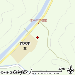 広島県三次市作木町下作木736周辺の地図