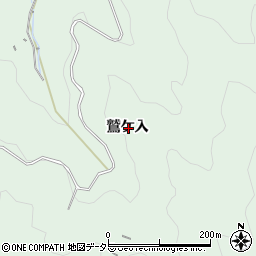 愛知県額田郡幸田町大草鷲ケ入周辺の地図