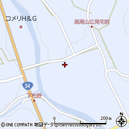 広島県三次市布野町下布野1277周辺の地図
