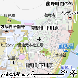 兵庫県たつの市龍野町上川原周辺の地図