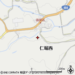 岡山県赤磐市仁堀西周辺の地図