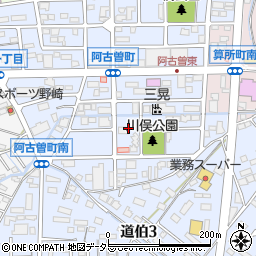 三重県鈴鹿市阿古曽町26周辺の地図