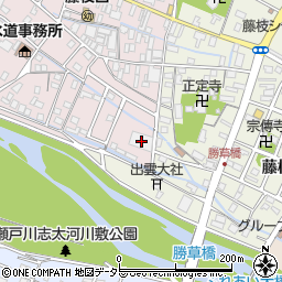 ＮＴＴ西日本藤枝ビル周辺の地図
