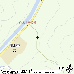 広島県三次市作木町下作木772周辺の地図