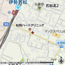 サノ時計店周辺の地図