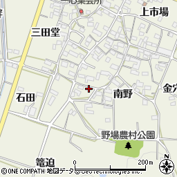 愛知県額田郡幸田町野場南野66周辺の地図