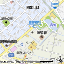 パリミキ　藤枝店周辺の地図