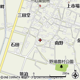 愛知県額田郡幸田町野場南野67周辺の地図