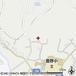 岡山県加賀郡吉備中央町豊野308周辺の地図
