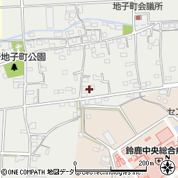 三重県鈴鹿市地子町793-1周辺の地図