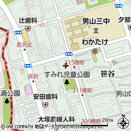 京都府八幡市男山長沢10周辺の地図