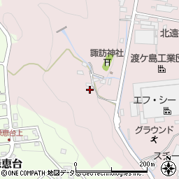 静岡県浜松市天竜区渡ケ島1312周辺の地図