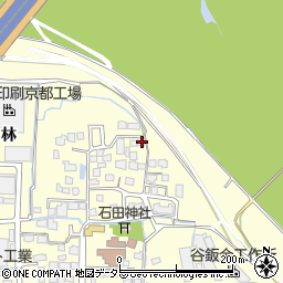 京都府八幡市上津屋里垣内99周辺の地図
