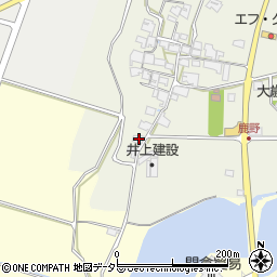 兵庫県小野市鹿野町2388周辺の地図
